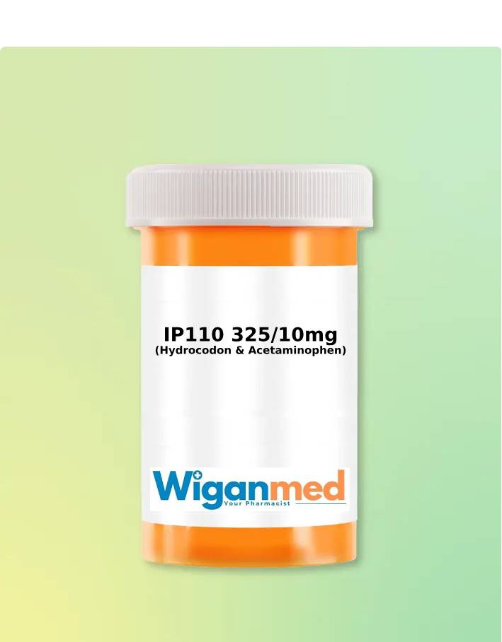 IP110 (Hydrocodon & Acetaminophen) (10 mg) - 30 Tablets