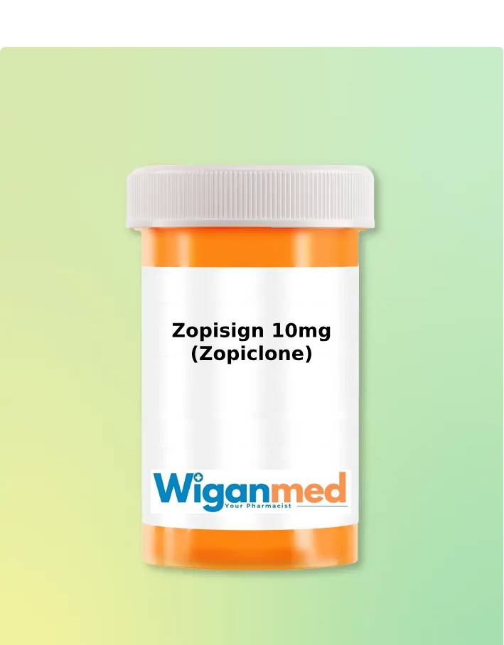 Zopisign (ZOPICLONE) (10 mg) - 30 Tablets